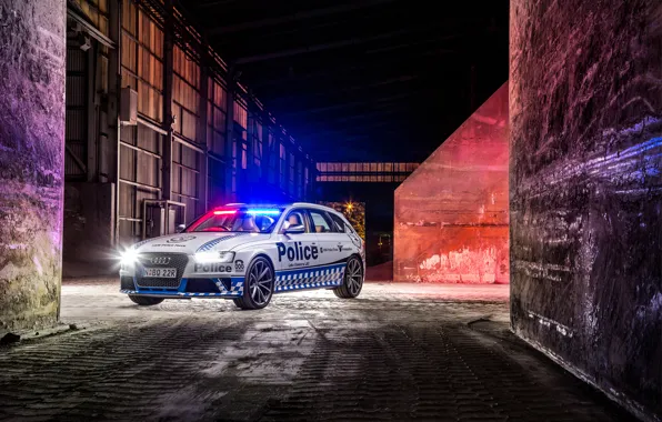 Обои 2015, Police, Avant, RS 4, ауди, полиция, Audi