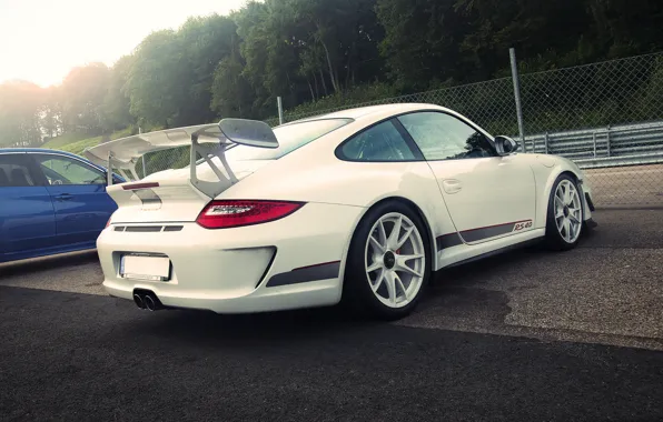 Обои 4.0, Porsche, GT3 RS, white