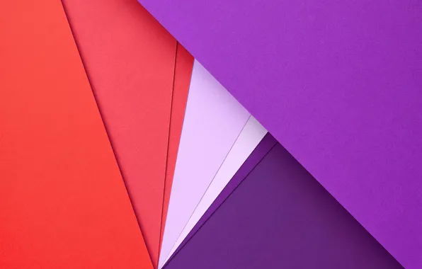 Обои Red, Circles, Design, Lines, Lollipop, Lilac, Material, Android 5.0, Triangles, Angles