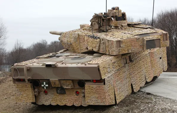 Обои Leopard 2A7+, бронетехника, танк, военная техника