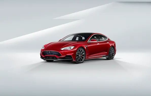 Обои Elizabeta, Tesla, 2015, Model S, Larte Design