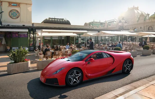 Обои Monte Carlo, Spania, red, GTA Spano