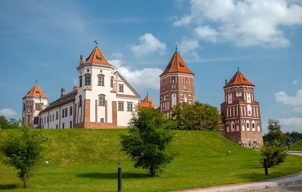 Обои Мир, Мирский замок, Беларусь