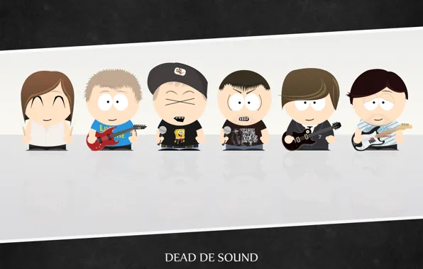 Обои South Park, DDS, Рисунок, Metalcor, Dead de Sound