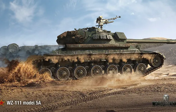 Обои китайский танк, WZ-111-5A, Мир танков, WoT, Wargaming, World of Tanks