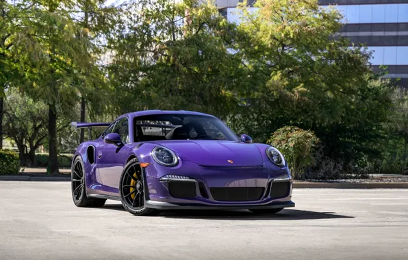 Обои Porsche, GT3RS, Purple