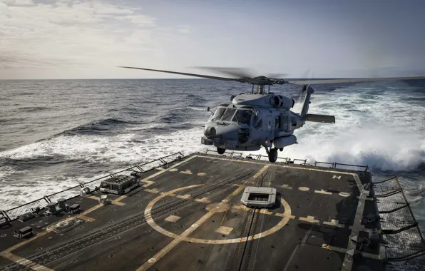 Обои оружие, MH-60R, армия, Sea Hawk helicopter