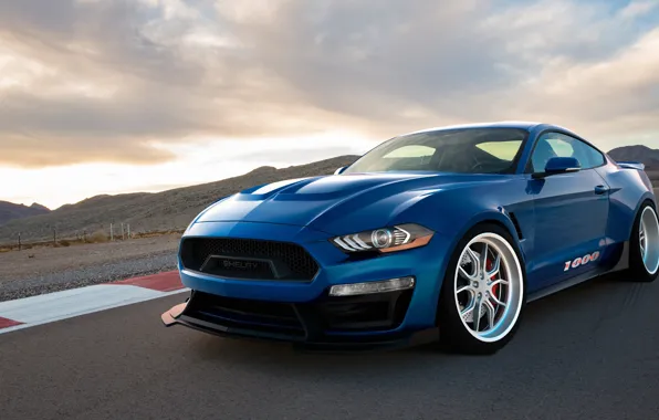 Обои Ford Mustang, 2018, Shelby 1000