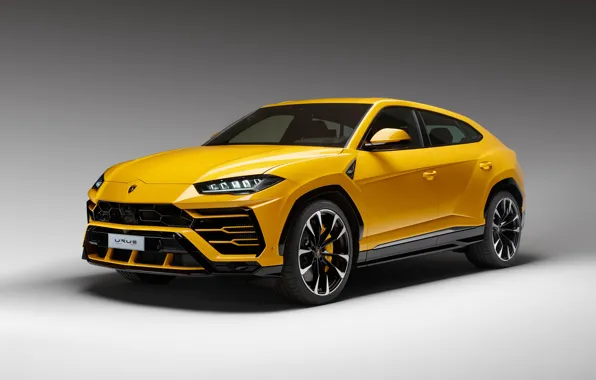 Обои 2018, Urus, Lamborghini, yellow