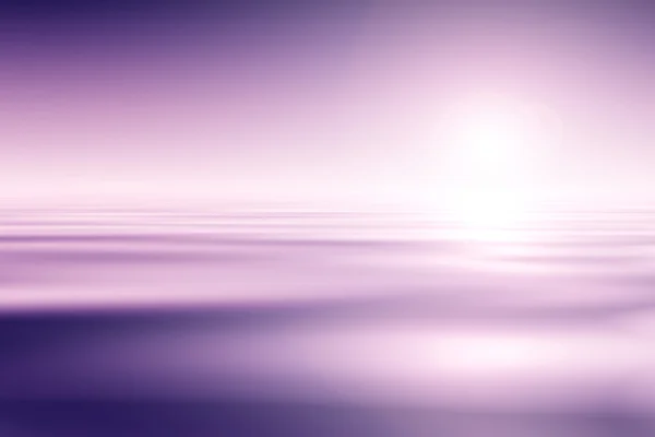 Фиолетовый фон воды и неба — стоковое фото