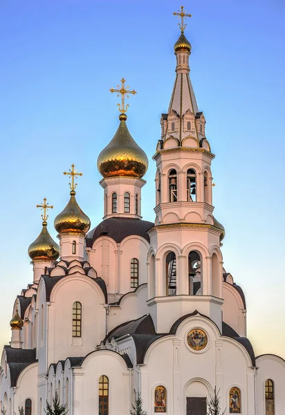 Церковь Троицы Pyatiprestolny в монастыре Iver в Ростове - на - Д — стоковое фото
