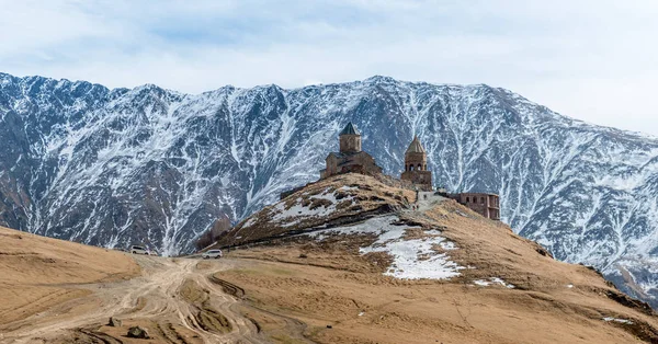 Церковь в Грузии, на Кавказе — стоковое фото