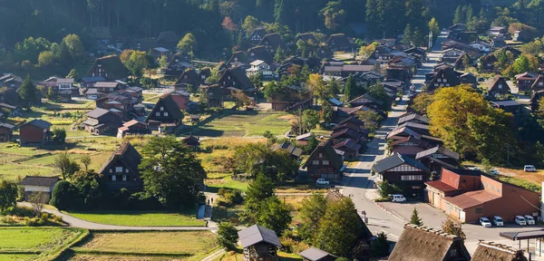 Традиционная Shirakawago Старая деревня — стоковое фото