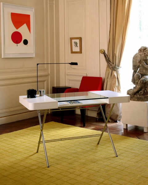Выбираем стол для домашнего кабинета и рабочего места (40 фото)