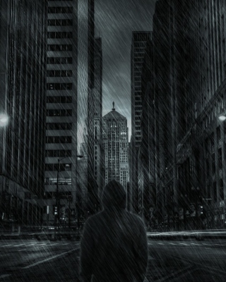 Картинка Dark City HD на iPhone 8