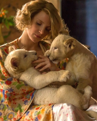 Картинка The Zookeepers Wife Film with Jessica Chastain на iPhone 6 Plus