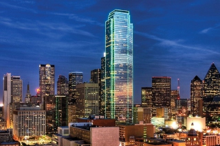 Картинка Dallas Skyline для 1920x1200