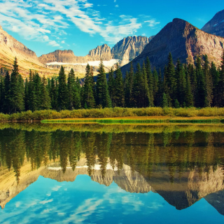 Картинка Glacier National Park in Montana на телефон iPad 3