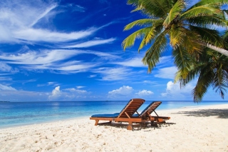 Обои Luxury Resorts Maldives для Desktop 1920x1080 Full HD
