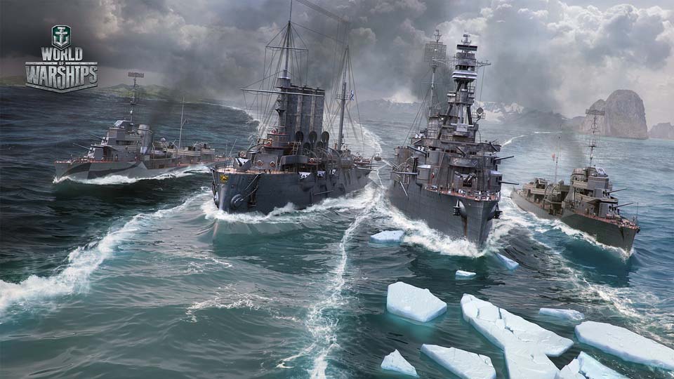 Обои World of Warships