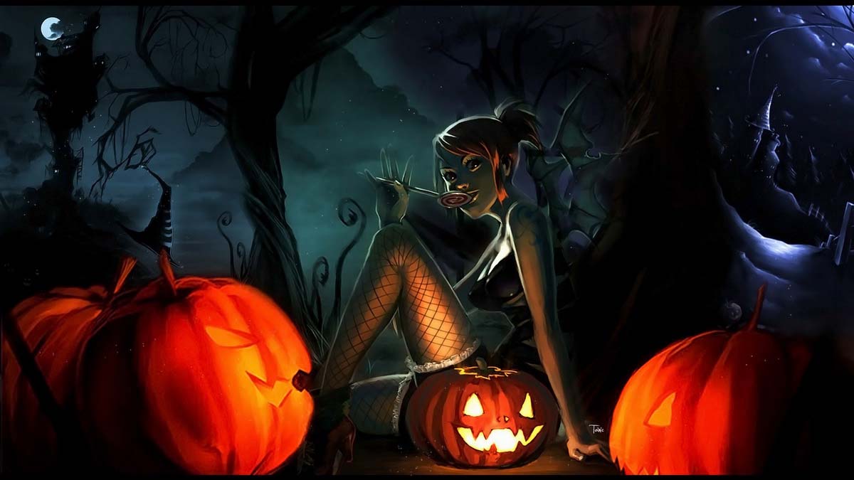 обои хэллоуин wallpare haloween