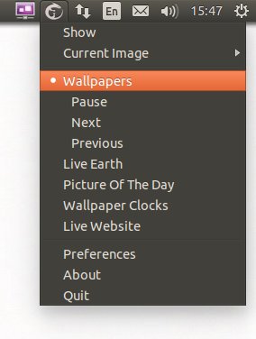 Wallch выбор интервала времени для смены фона Ubuntu / Linux Mint