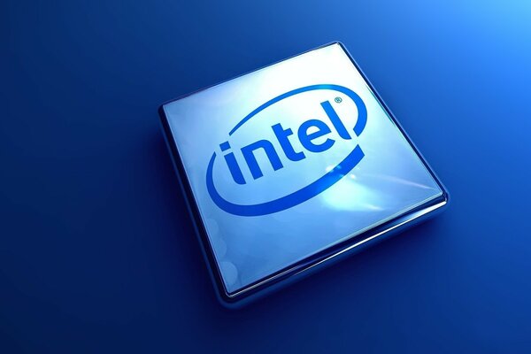 Intel 3d логотип