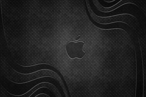 Apple, логотип металла