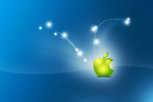 Художественный логотип Apple