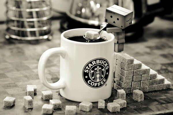 Danbo Starbucks Coffee