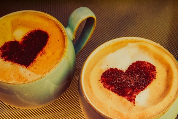 Два кофе для двух сердец