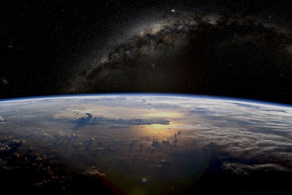 Земля галактики пространство
