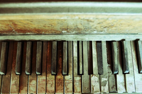 Клавиатура фортепиано
