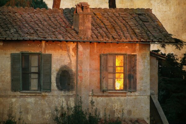 Итальянский старый дом