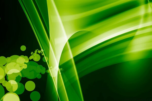 Искаженное абстрактный (зеленый)