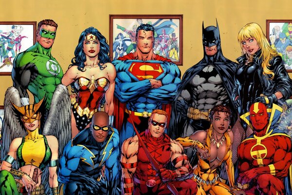 DC Comics супергерои