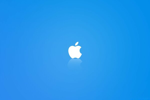 Apple Mac OS X синий