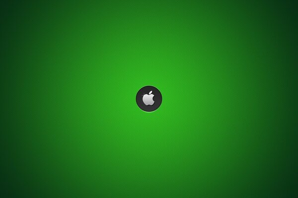 Mac - зеленый фон