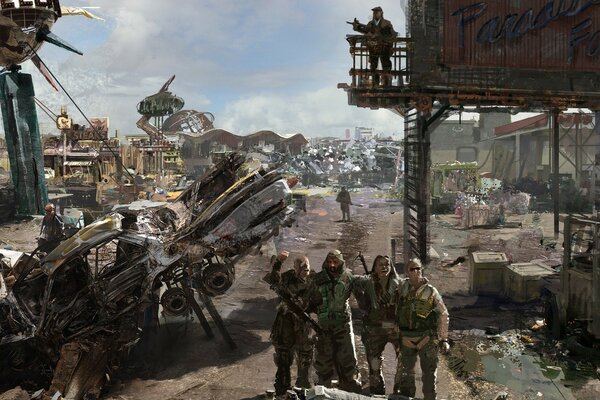 Fallout 3 сцены игры
