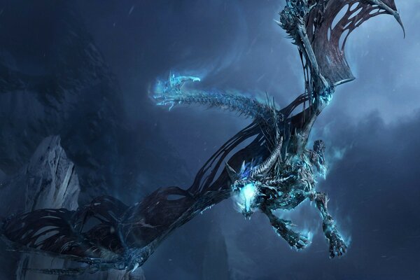 World Of Warcraft ледяной дракон
