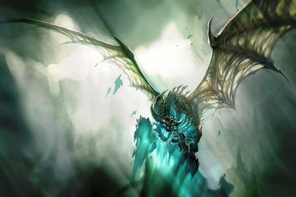 Мир Warcraft дракона