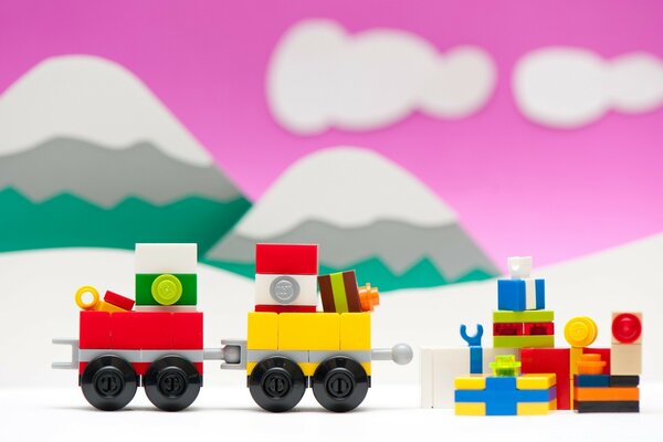 Lego поезда, Рождество