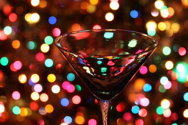 Рождество через стакан мартини