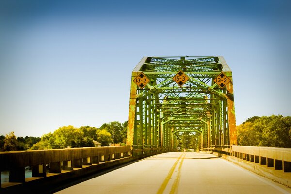 Coosa моста через реку, Алабама