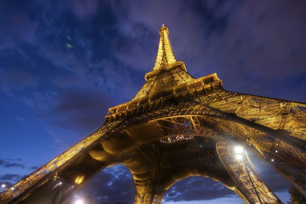 Эйфелева башня, Париж, Франция, Европа