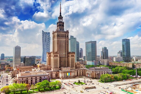 Дворец культуры и науки, Варшава, Польша