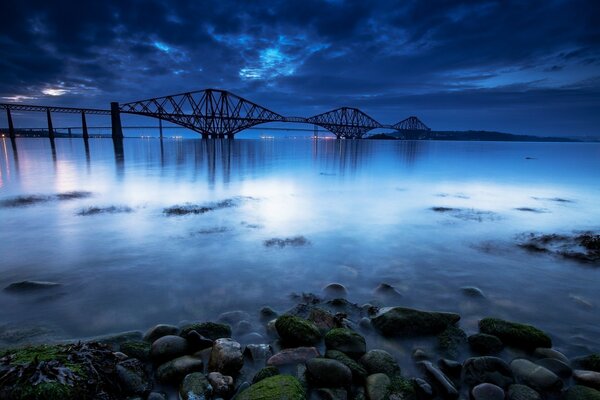 Шотландия пейзаж вперед мост