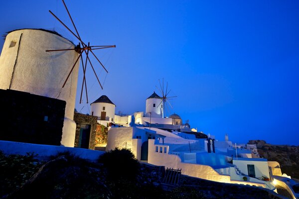 Греция Ветряные мельницы