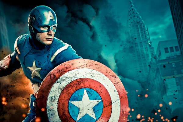 Капитан Америка мстителей