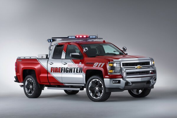 Chevrolet Silverado добровольных пожарных концепция